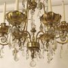 Crystal And Brass Chandelier (Photo 1 of 15)