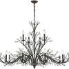 Crystal Branch Chandelier (Photo 6 of 15)