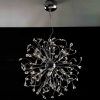 Crystal Chrome Chandelier (Photo 9 of 15)