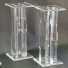Crystal Clear Plant Stands (Photo 8 of 15)