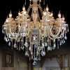Crystal Gold Chandelier (Photo 5 of 15)