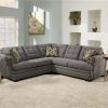 2Pc Luxurious And Plush Corduroy Sectional Sofas Brown (Photo 2 of 25)