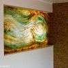 Abstract Fused Glass Wall Art (Photo 1 of 15)