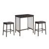 Askern 3 Piece Counter Height Dining Sets (Set Of 3) (Photo 13 of 25)