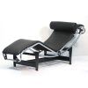 Black Leather Chaise Lounges (Photo 15 of 15)