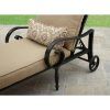 Cast Aluminum Chaise Lounges With Wheels (Photo 10 of 15)