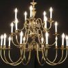 Metal Ball Candle Chandeliers (Photo 7 of 15)