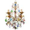 Multi Colored Gypsy Chandeliers (Photo 10 of 15)