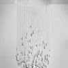 Glass Droplet Chandelier (Photo 15 of 15)