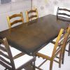 Dark Wood Dining Tables 6 Chairs (Photo 11 of 25)