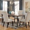 Dining Tables And Fabric Chairs (Photo 5 of 25)