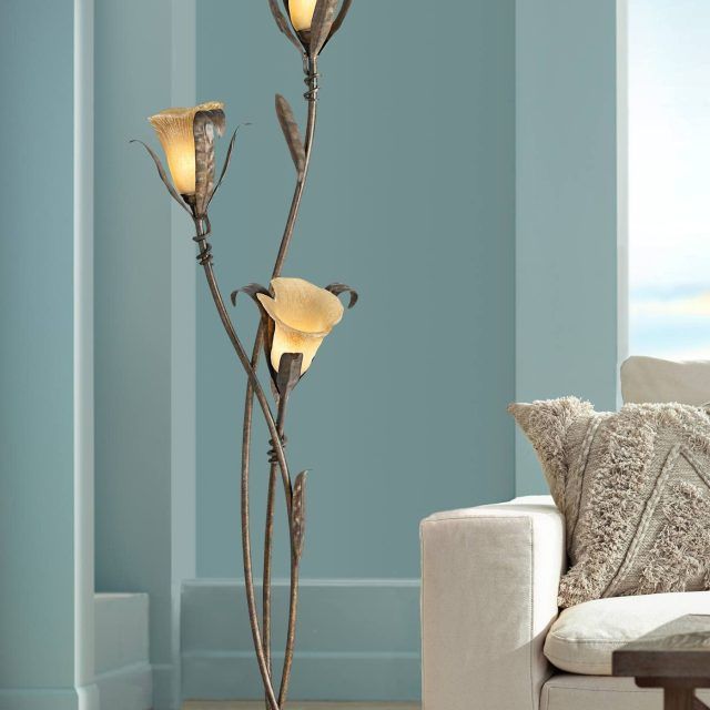 Top 15 of Flower Standing Lamps