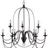 Gaines 9-Light Candle Style Chandeliers (Photo 6 of 25)