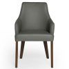 Grey Leather Dining Chairs (Photo 25 of 25)
