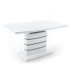 White Gloss Dining Tables 140Cm (Photo 16 of 25)