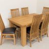 Round Extending Oak Dining Tables And Chairs (Photo 15 of 25)