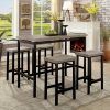Kernville 3 Piece Counter Height Dining Sets (Photo 13 of 25)