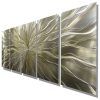 Large Abstract Metal Wall Art (Photo 8 of 15)