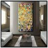 Large Framed Abstract Wall Art (Photo 13 of 15)