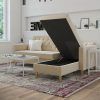 Copenhagen Reversible Small Space Sectional Sofas With Storage (Photo 20 of 25)