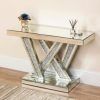 Gold And Clear Acrylic Console Tables (Photo 14 of 15)