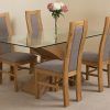 Oak And Glass Dining Tables (Photo 15 of 25)