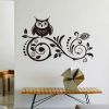 Owl Wall Art Stickers (Photo 1 of 15)