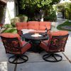 Patio Conversation Sets With Fire Pit (Photo 15 of 15)