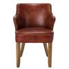 Red Leather Dining Chairs (Photo 6 of 25)
