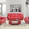 Red Leather Couches For Living Room (Photo 10 of 15)