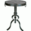 Round Iron Console Tables (Photo 4 of 15)