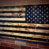 Rustic American Flag Wall Art (Photo 13 of 15)