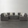 Gray U Shaped Sectionals (Photo 4 of 15)