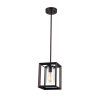 Textured Glass And Oil-Rubbed Bronze Metal Pendant Lights (Photo 12 of 15)