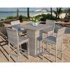 Patio Square Bar Dining Tables (Photo 3 of 25)