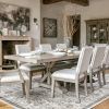 Norwood 7 Piece Rectangular Extension Dining Sets With Bench & Uph Side Chairs (Photo 10 of 25)
