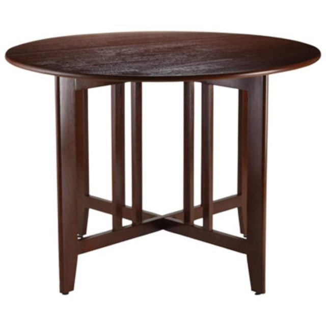 26 Best Alamo Transitional 4-seating Double Drop Leaf Round Casual Dining Tables