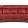 Curved Recliner Sofas (Photo 4 of 15)