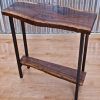 Hand-Finished Walnut Console Tables (Photo 11 of 15)
