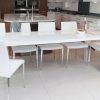 Extending White Gloss Dining Tables (Photo 24 of 25)