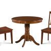 Rustic Brown Lorraine Pedestal Extending Dining Tables (Photo 15 of 25)