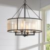 Breithaup 4-Light Drum Chandeliers (Photo 9 of 25)
