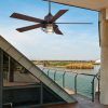 Damp Rated Outdoor Ceiling Fans (Photo 10 of 15)