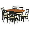 Chandler 7 Piece Extension Dining Sets With Wood Side Chairs (Photo 19 of 25)