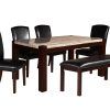 Adan 5 Piece Solid Wood Dining Sets (Set Of 5) (Photo 23 of 25)
