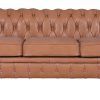 Tufted Leather Chesterfield Sofas (Photo 8 of 15)