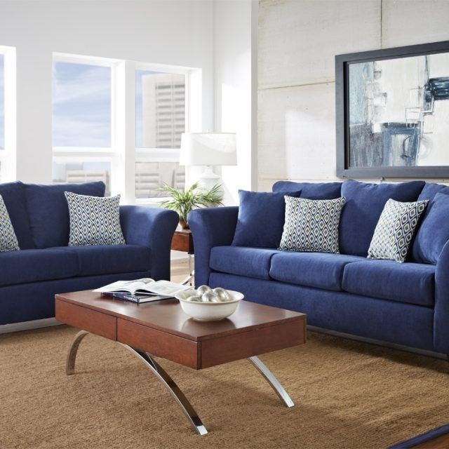 15 The Best Dark Blue Sofas