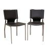 Dark Brown Leather Dining Chairs (Photo 10 of 25)