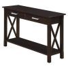 Dark Brown Console Tables (Photo 1 of 15)