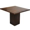 Dark Wood Square Dining Tables (Photo 2 of 25)